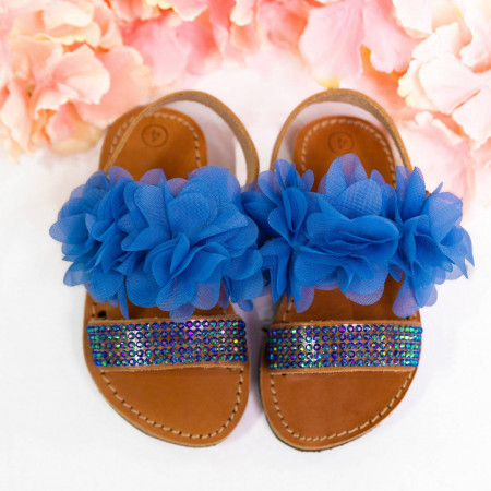 Handmade leather sandals for kids